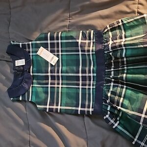 Plaid child's jumper